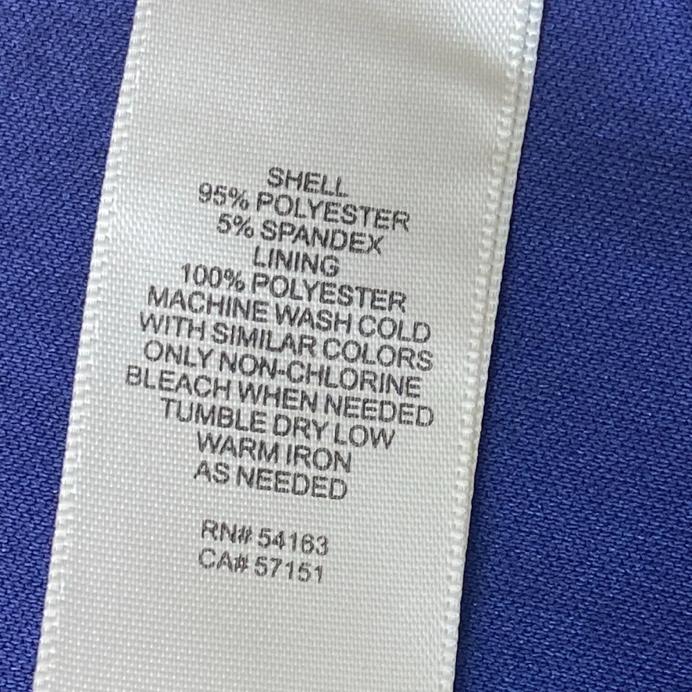 NWT Eliza J. Posted k, blue& white dress, see measurements in photos. - Picture 6 of 15